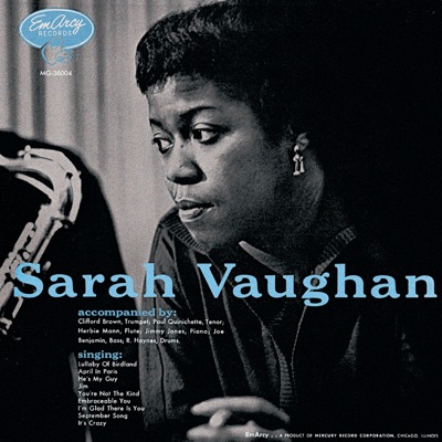 Sarah Vaughan with Clifford Brown ジャケット