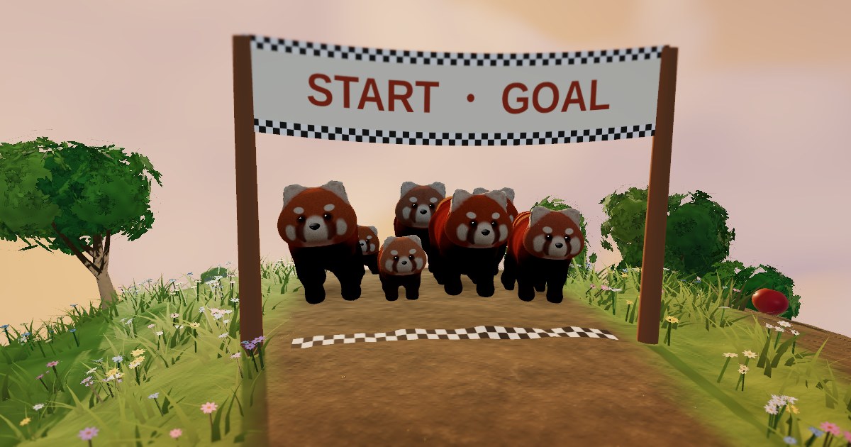 Red Panda Grand Prixのメインビジュアル